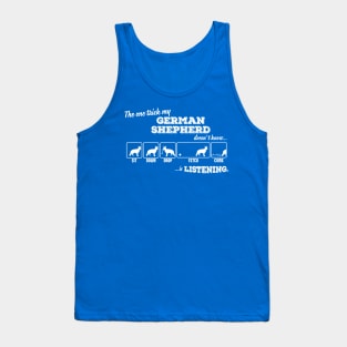 German Shepherd Tank Top